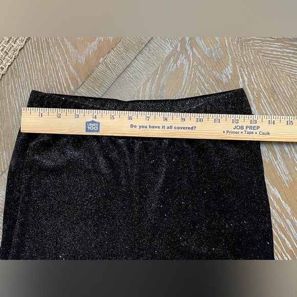 NEW SAINTS & HEARTS sparkle sequin trouser - volume in black Small NWT - Picture 10 of 12